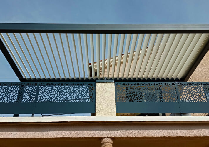 Pergola dans le Vaucluse par Alu Vaison